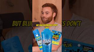 Your favorite flavor DOES NOT EXIST!!! #bluerazz #blueraspberry #jollyrancher #slushy #sourpatchkids