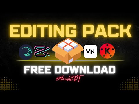 Editing pack for every Small video creator | Editing pack download | Editing pack for free