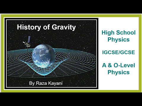 History of Gravity IGCSE, O & A-Level Physics By Raza Kayani