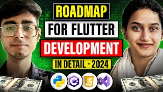 Flutter  Development detailed Roadmap | Step by Step Guidance | 2024