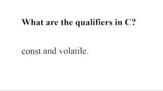 Best Collection of C Interview Questions  Q no 14