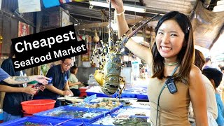 SEAFOOD Lover's Paradise in Pattaya🇹🇭 Lanpho Nakluea Market!