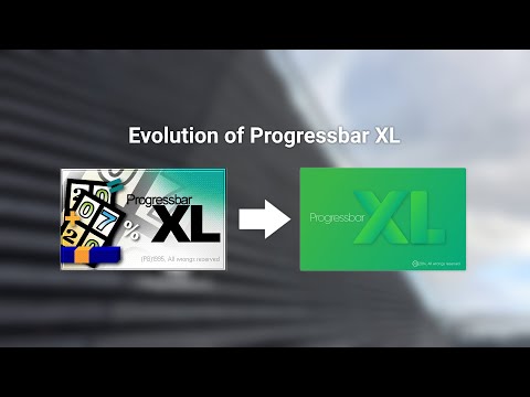 Evolution of Progressbar XL (1995-2021)