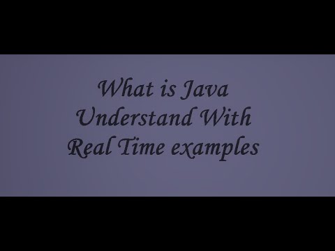 Chapter-2  (What is Java Language Understand with Real Time Examples) (English)
