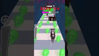 Ghost Run level 7 - android gem #shorts #kitytv #games #gems #ghost #ghostrun #viralgames