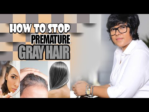 HOW TO STOP PREMATURE GRAY HAIR | Tanjima Sarmin