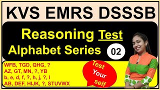 #2 Repeated Alphabet Series in Reasoning | Reasoning Classes for KVS |EMRS Reasoning DSSSB Reasoning