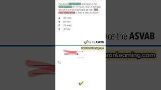 ASVAB Arithmetic Reasoning: Two Objects, Same Event