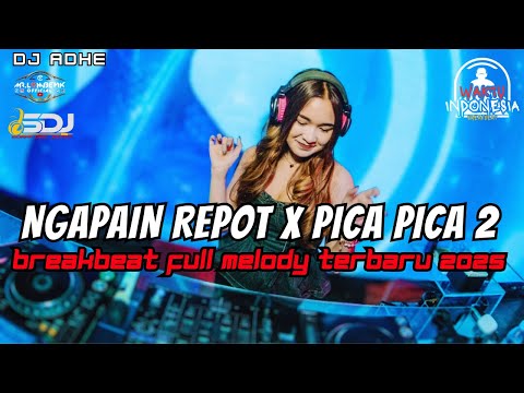 DJ NGAPAIN REPOT X PICA PICA 2 BREAKBEAT FULL MELODY TERBARU 2025