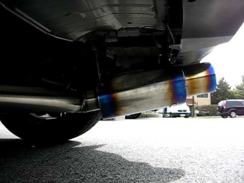 2008+ STi LiteSPEC Titanium exhaust(silencer installed)