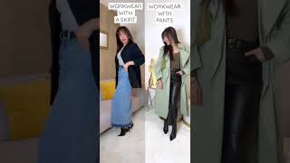 WORKWEAR INSPO WITH SKIRT AND PANTS