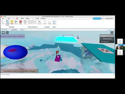A. Laurel Online Roblox Coding Camp Week 2