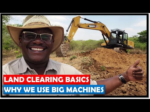Farming in Zambia: The Basics of Turning Bush into Farm Land Using Machinery