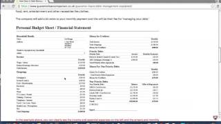 How does a debt management company work?