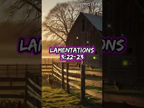 Lamentations 3:22-23 | When the Rooster Calls His Praise | Morning Country Gospel Song