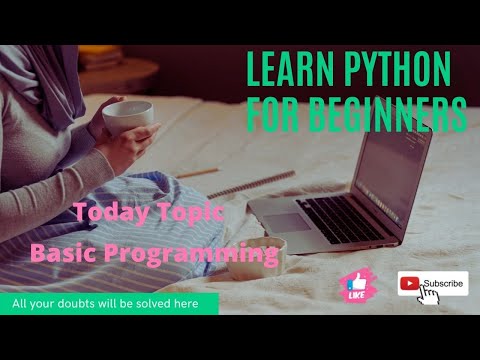 Python Tutorial for Beginners in Hindi | Learn Python(Basic Program)#PythonTutorial