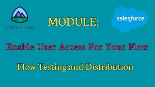 Enable User Access For Your Flow|Flow Testing and Distribution|Salesforce answers