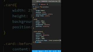 Border animation | HTML| CSS| #animation #keyframes #transform #selector #background