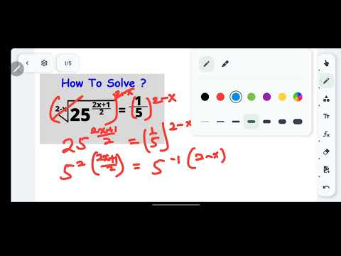 Solve Exponential Equation #maths #gcse #education