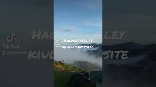 morning view at Hawun Valley Kiulu Campsite #campingfamily #campingmalaysia #vidalido