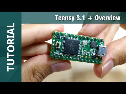 Teensy 3.1 | 32 Bit Arduino IDE Compatible Microcontroller Overview