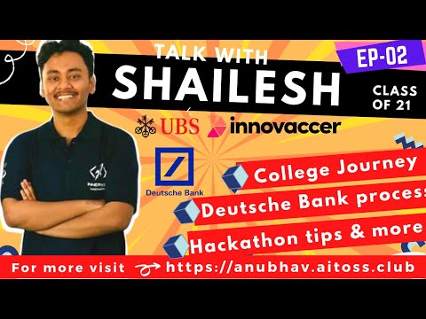 EP-02 | Talk with Shailesh Kr Sahu (shellkore)🔥| Anubhav | By Arpit & Abhishek | AIT OSS CLUB