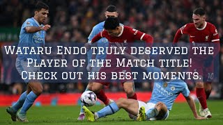 Wataru Endo Dominates the Midfield: Player of the Match vs. Manchester City