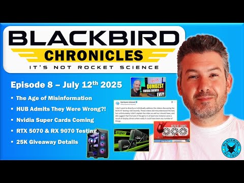 Episode 8 - Misinformation + Nvidia 50-Series Super Cards + 25K Giveaway