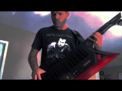 Roland Axe Edge Keytar Solo Comfortably Numb (end solo)