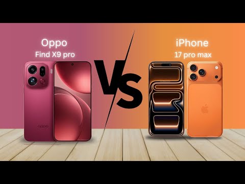 Oppo Find X9 pro VS iPhone 17 pro max