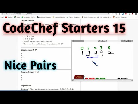 NPAIRS | Nice Pairs | CodeChef Starters 15 | implementation based | div2 | div3