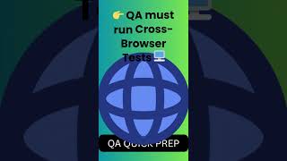 Cross-Browser Bug Nightmare 🌍 | QA in 20s #interviewquestions #qasession #coding  #softwaretesting