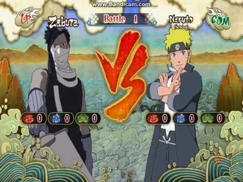 Naruto Shippuden Ultimate Ninja Storm 3 VS mecs 1.rész Démon Vs Róka