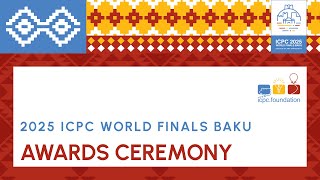2025 ICPC World Finals Awards Ceremony