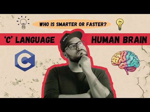C Language vs Human Brain 🤯 | Who Wins the Speed Battle? || LEARN WITH DHRUV