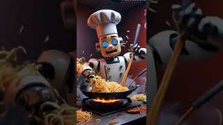 Future with Robots #RobotChef #CookingFail #FoodTech#Trending #ViralVideo #YouTubeShorts #FunnyRobot