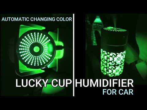 CAR के लिए सबसे सस्ता AIR PURIFIER 🌪️ HUMIDIFIER 💨 | 7 Colors Changing Lights 😍