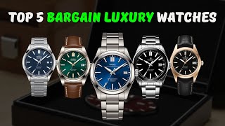 5 Best Bargain Luxury Watches 2025: What is the best affordable luxury watch brand?