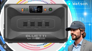 Bluetti Apex 300 Portable Power Station - 3,840W, 2,764.8Wh Power that adapts - home, RV, off-grid