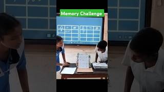 Memory Challenge|| Creative Learning #ytshorts #school