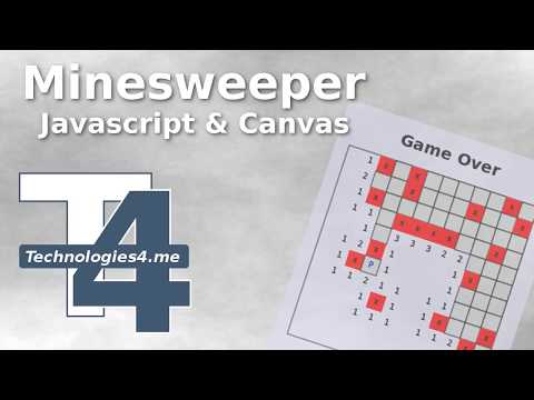 Minesweeper in Javascript & Canvas - 1 of 2