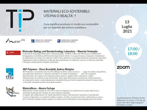 TIP! materiali ecosostenibili: utopia o realtà?