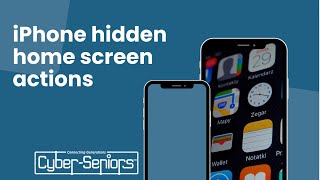 iPhone hidden home screen actions