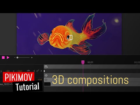 Pikimov motion design tutorial 06 | 3D compositions