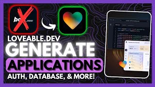Loveable: Develop a Full-Stack App Without Writing ANY Code! (Auth, Database, Etc!) BEATS Bolt.new!