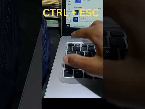 How to open start menu ||  the work of CTRL +ESC || windows shortcut tip