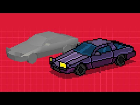 A Forgotten JDM Icon | Raw 3D vs Pixel Art