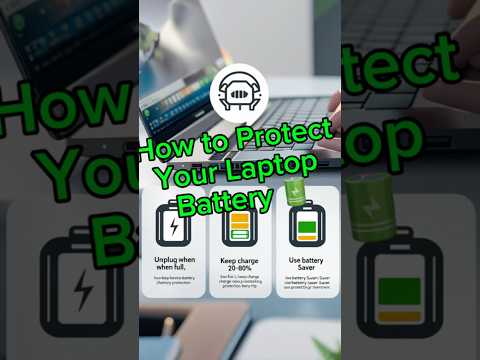 How to Protect Your Laptop Battery 🔋#laptoptips #pctips #techandlifestyle #tech #lifehacks