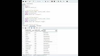 #23 PostgreSQL - ARRAY - Overlap Operator.  How to use the && operator in SQL statement. #shorts