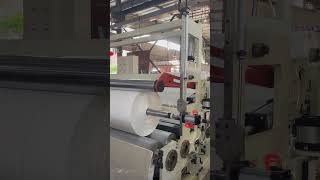 Paper mill jumbo roll paper slitting rewinding machine #shorts #machine #tissuemachine #rewinder